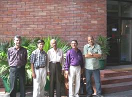 Yamuna Teammembers in India Habitat Centre